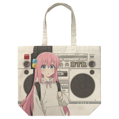 アニメ『ぼっち・ざ・ろっく!』描き下ろし 後藤ひとり フルグラフィックラージトート ストリートファッションVer./NATURAL